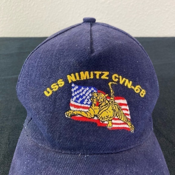 USS Nimitz CVN-68 Operation Iraqi Freedom Hat Navy Military Ship Cap Embroidered - Picture 3 of 11
